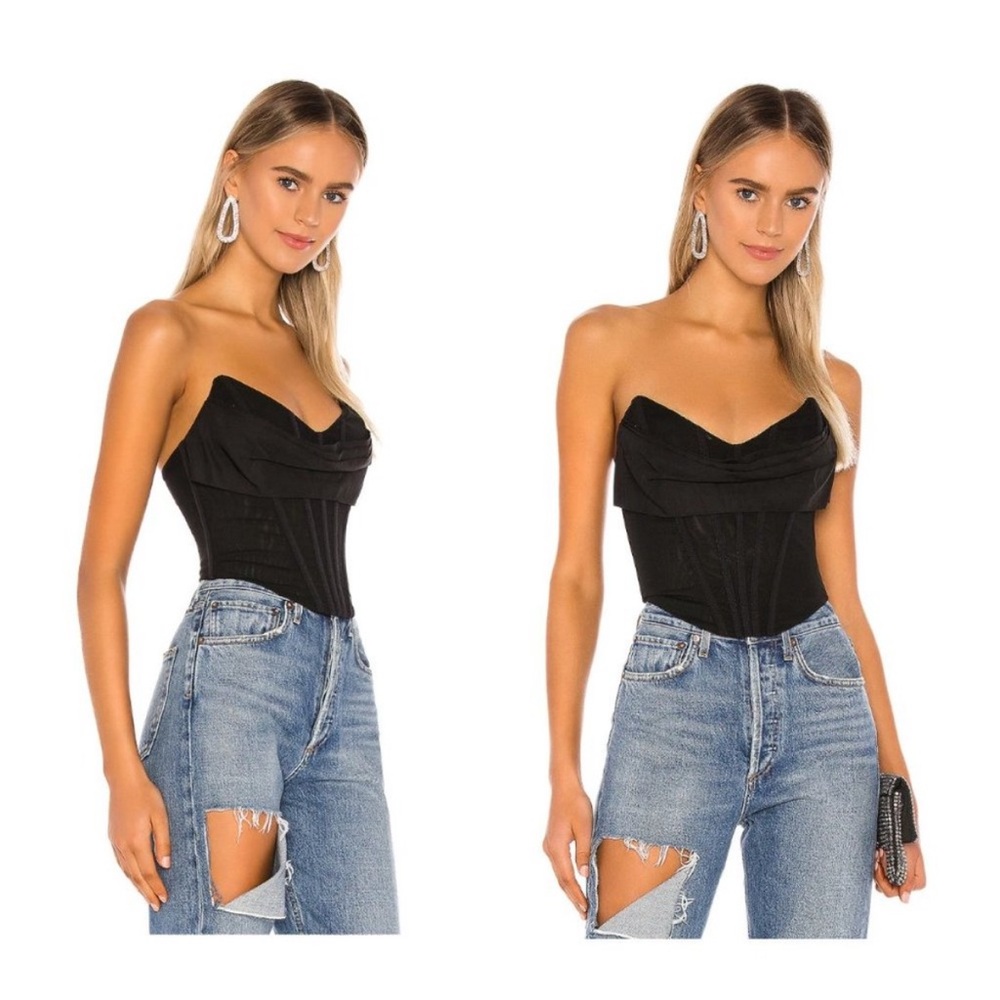 NBD Hailee bustier top